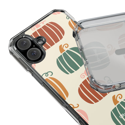 Whimsical Pumpkin Harmony iPhone Case - Impact