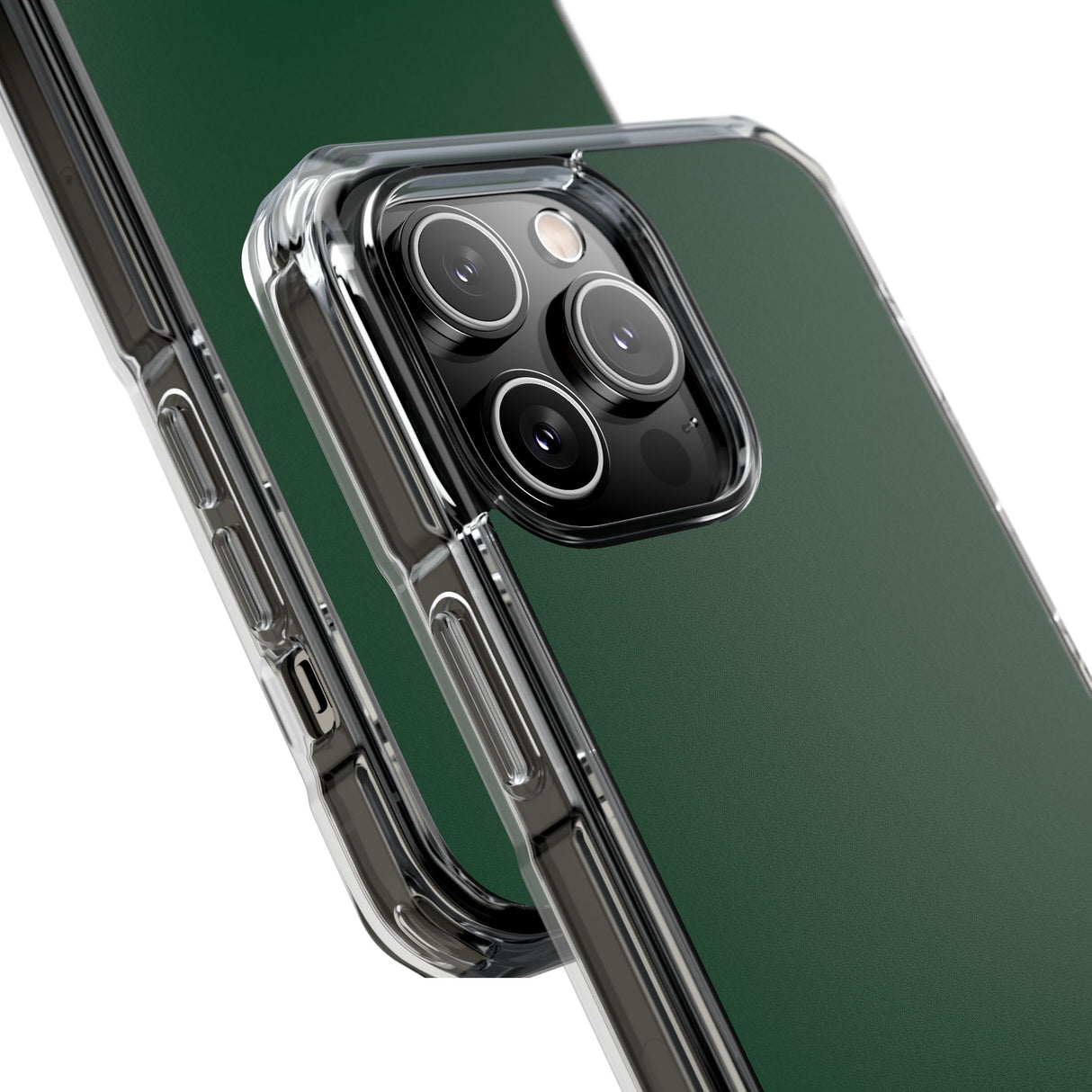 British Racing Green | Handyhülle für iPhone (Clear Impact Case – magnetisch) 