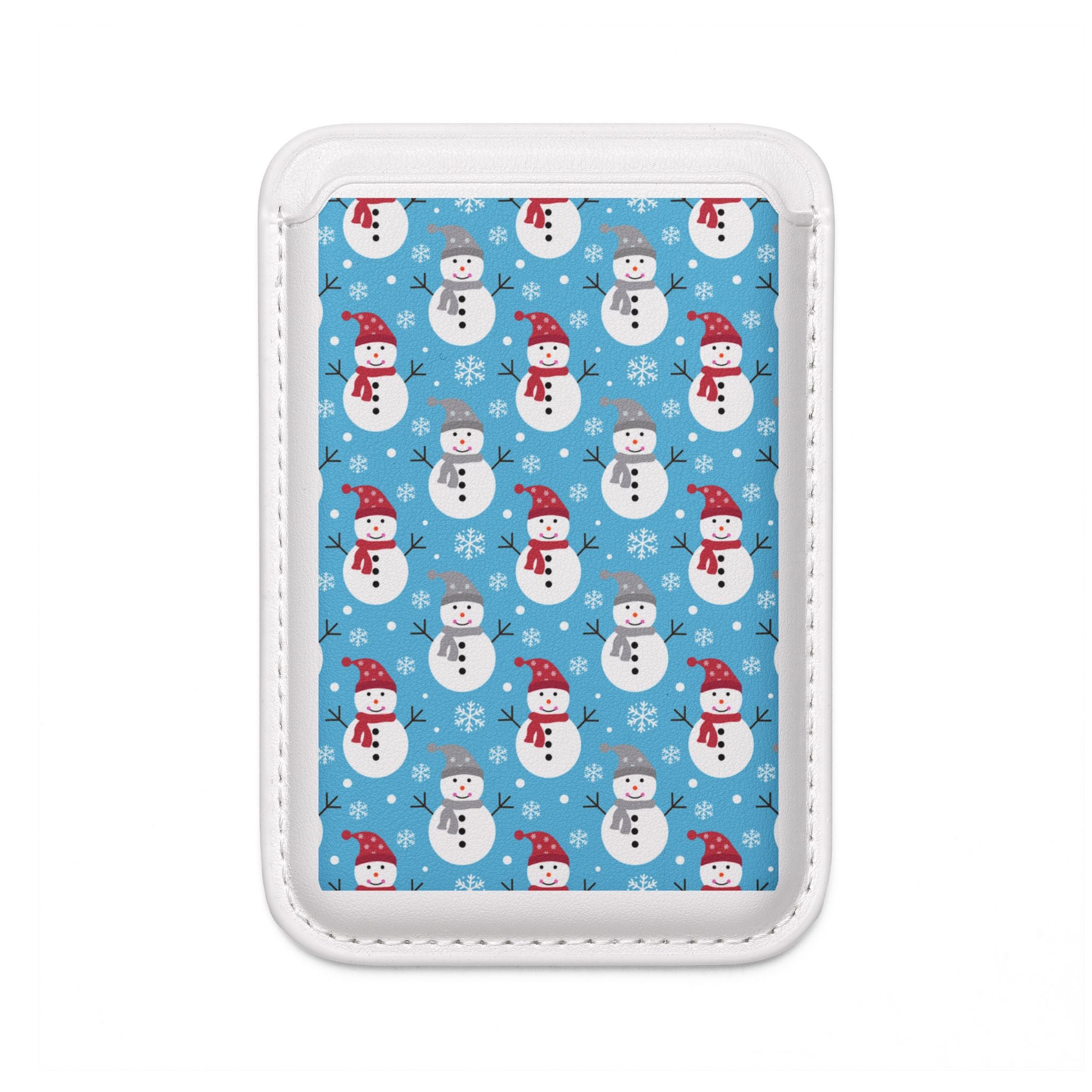 Snowman Glow -lompakko – MagSafe-valmis