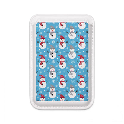 Snowman Glow -lompakko – MagSafe-valmis