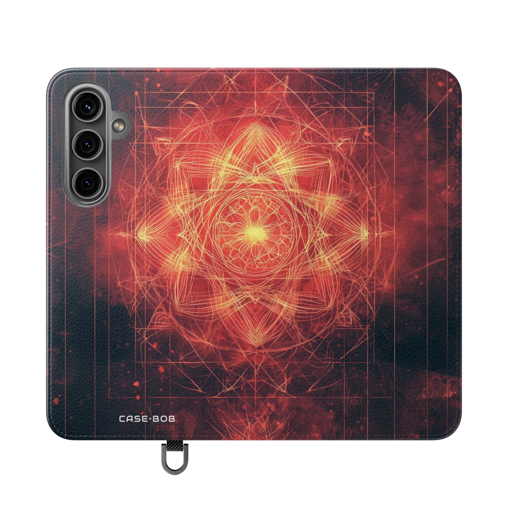 Glowing Mandala - Samsung S24 Plus Case - Wallet