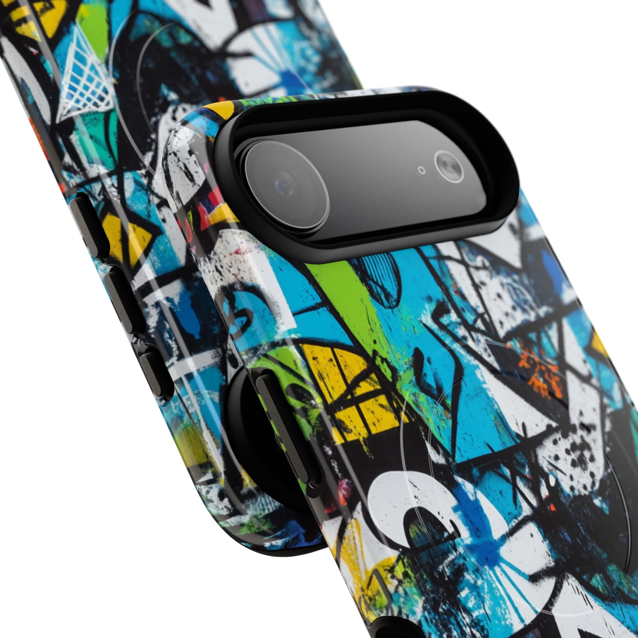 White Ripple Drift iPhone 17 Air Case - Tough+
