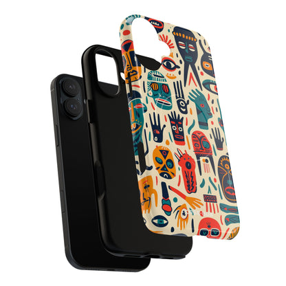 Vivid Faces iPhone 16 Plus Case - Tough+