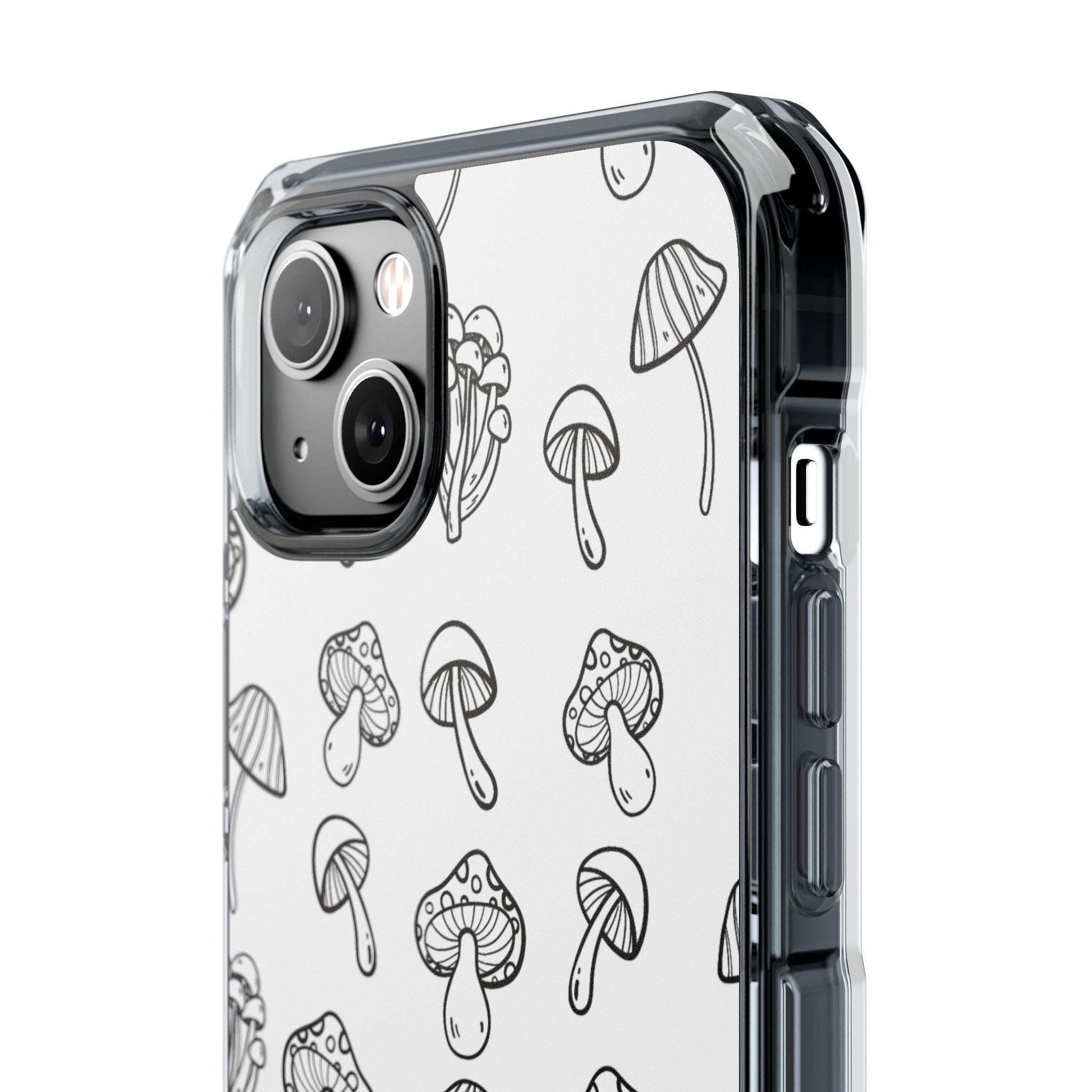 Mushroom Line Play iPhone Case - Impact