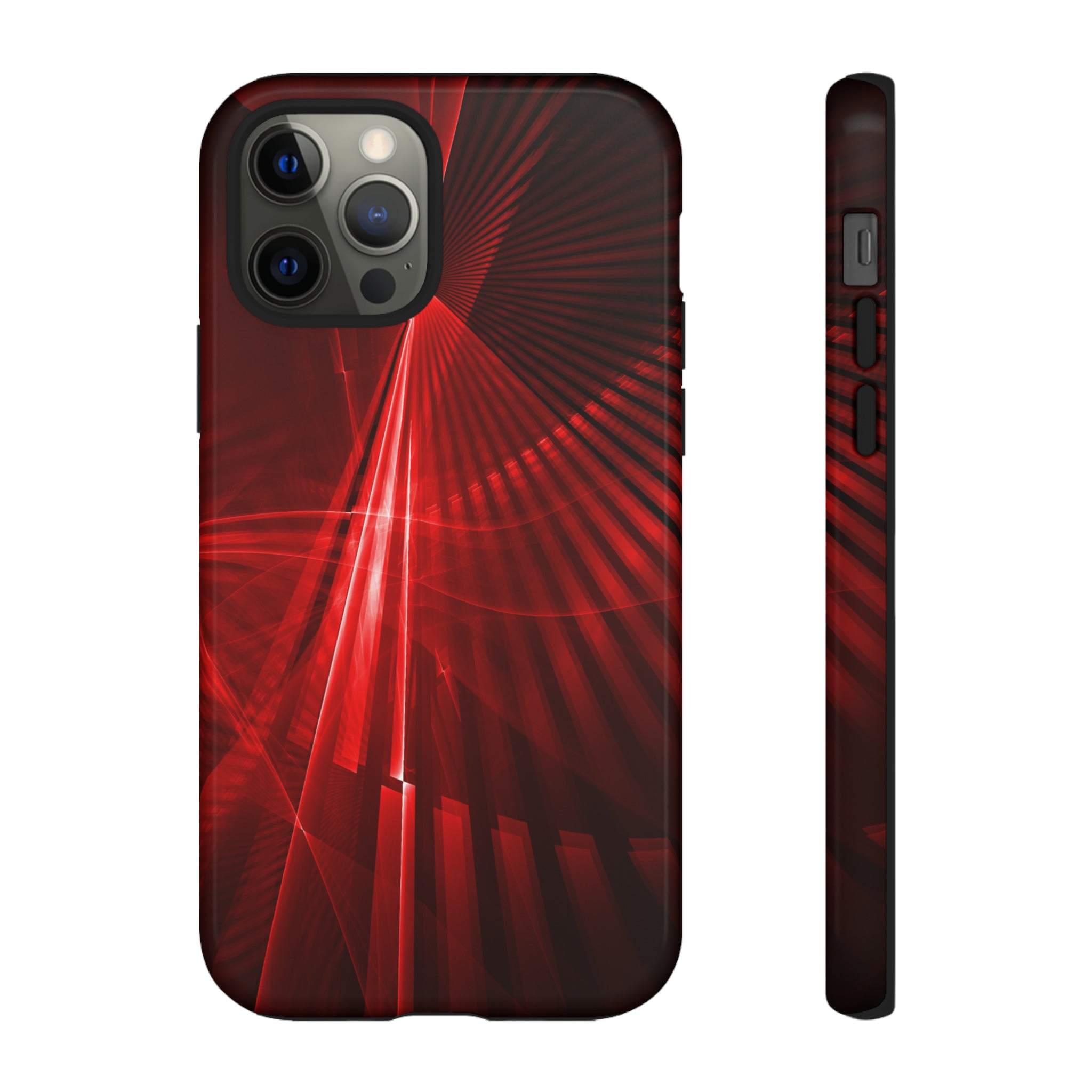 Red Disco Lights - Protective Phone Case