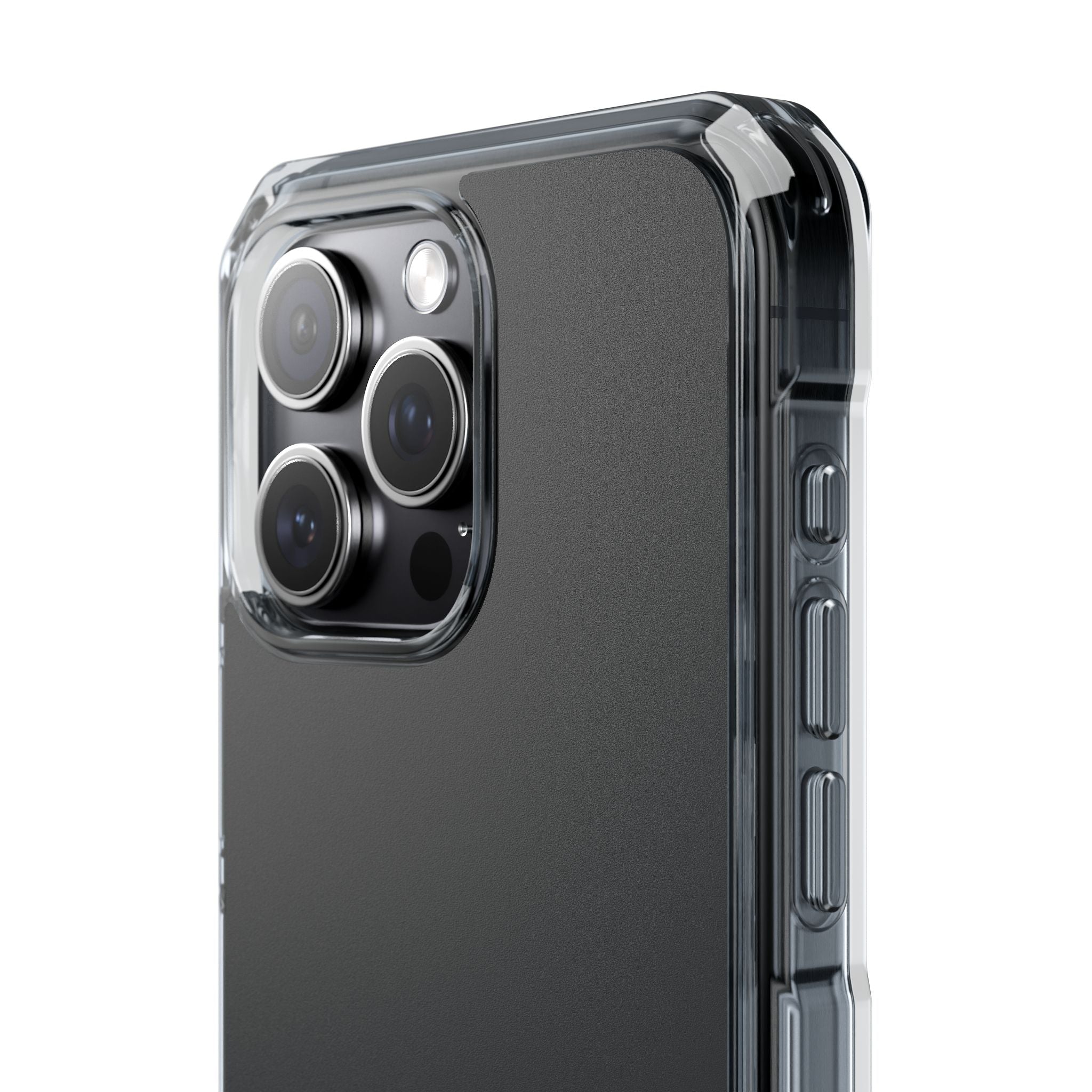 Graphite Black - Clear Impact iPhone 15 Phone Case