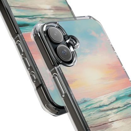 Waves Glistening Softly iPhone Case - Impact