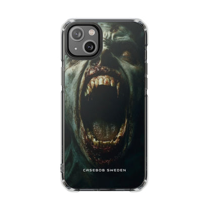 Gothic Wail of Decay iPhone 14 - Clear Impact Phone Case