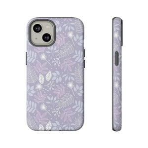 Purple Mona Leaf - Protective Phone Case