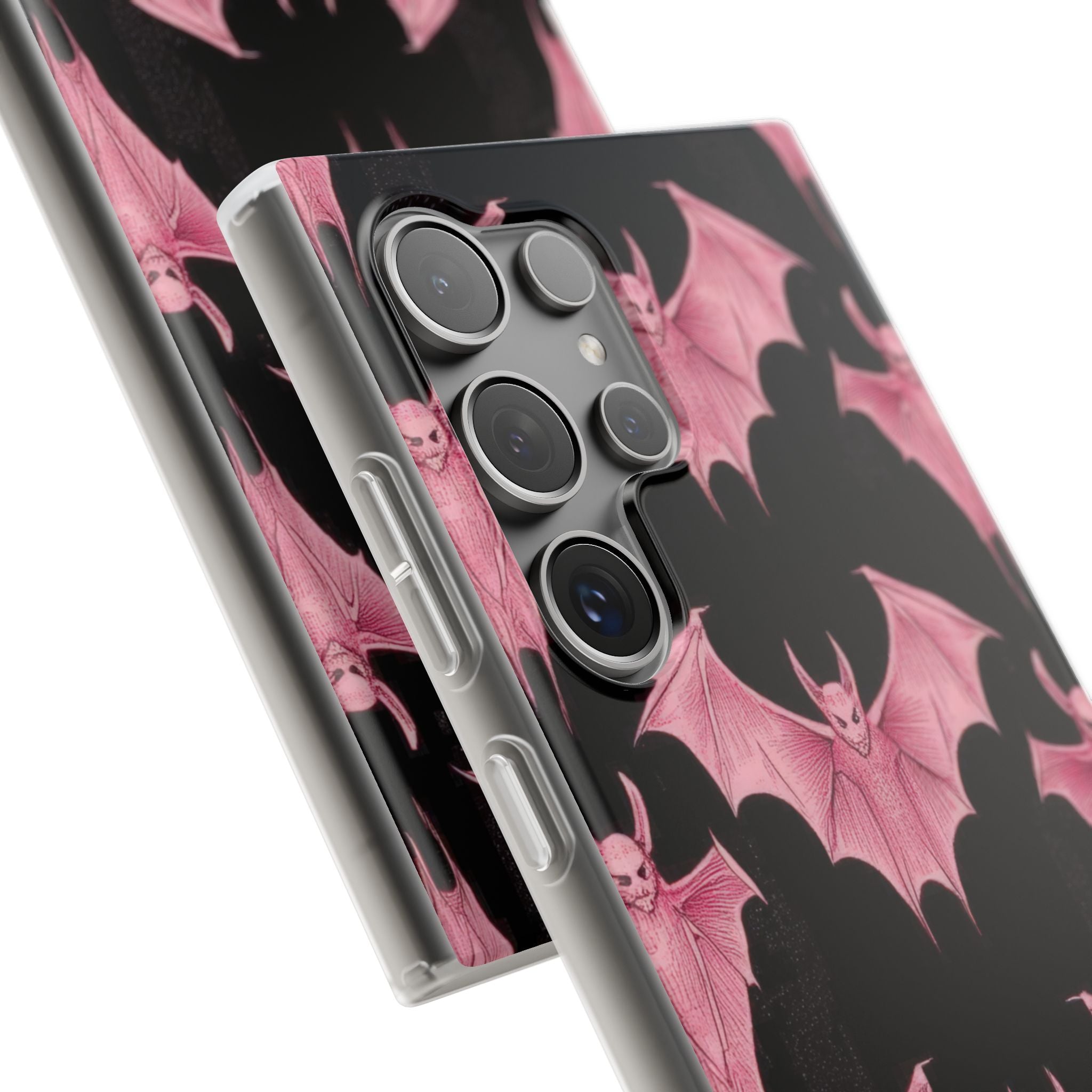 Pink Batwave Samsung S24 Ultra Case - Soft