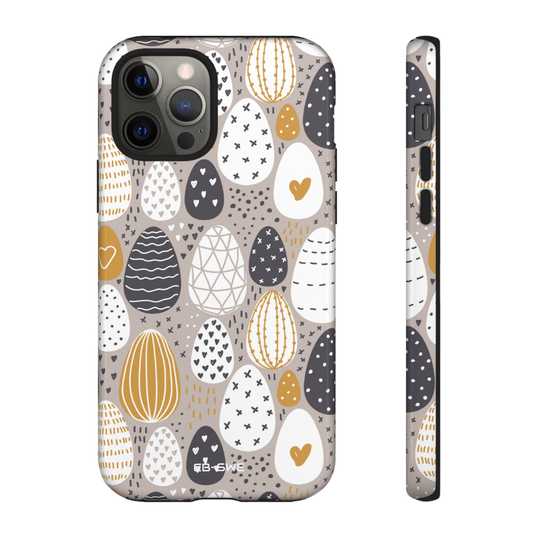 Easter Eggs Playful - iPhone Case
