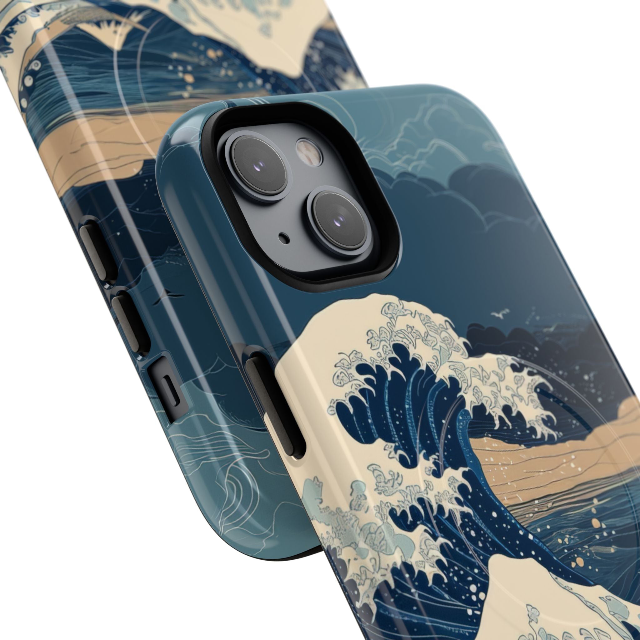 Cresting Blue Wave iPhone 14 Plus Case - Tough+