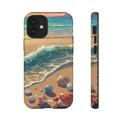 Seashells Kiss Shore - iPhone Case
