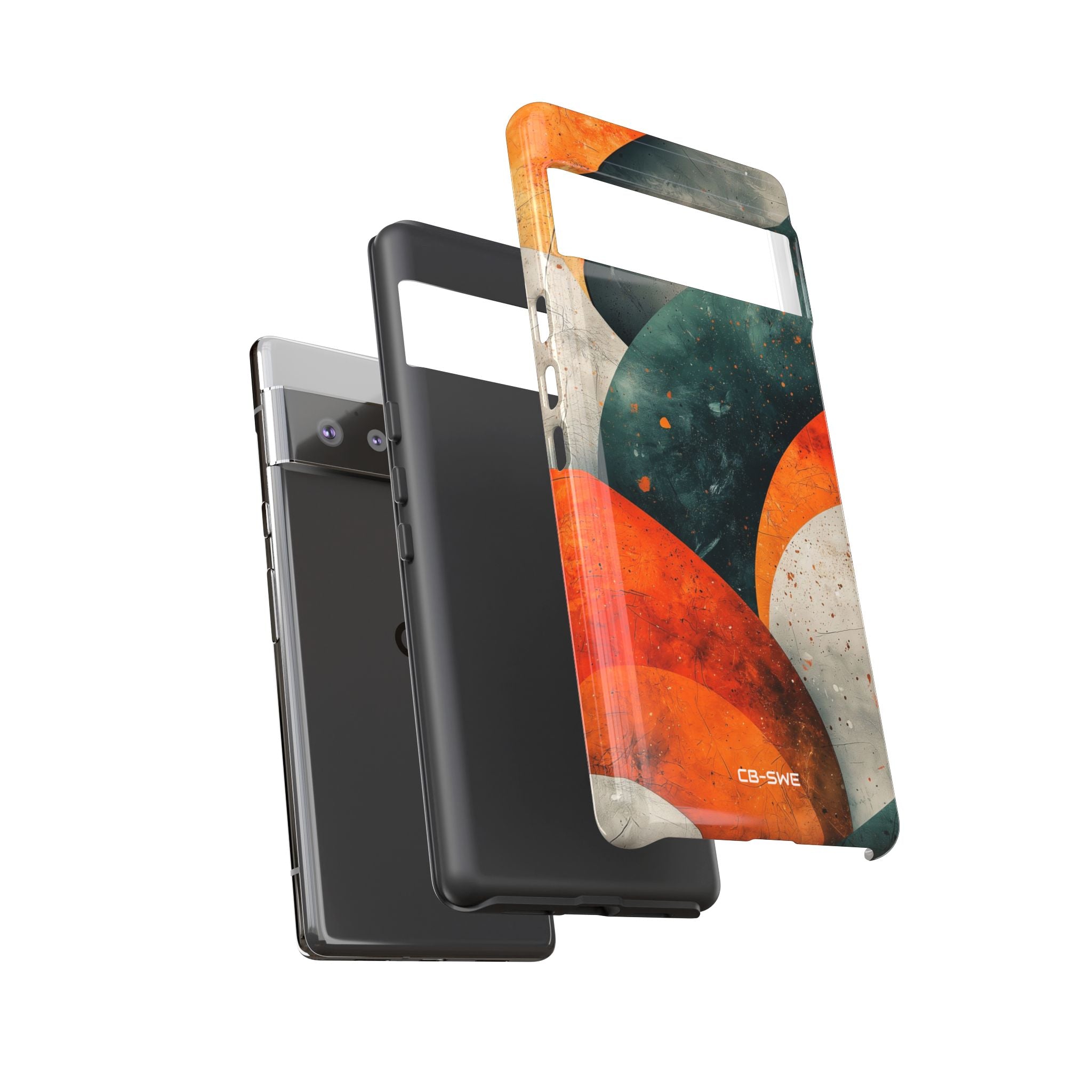 Swirls Embrace Color - Google Pixel Case