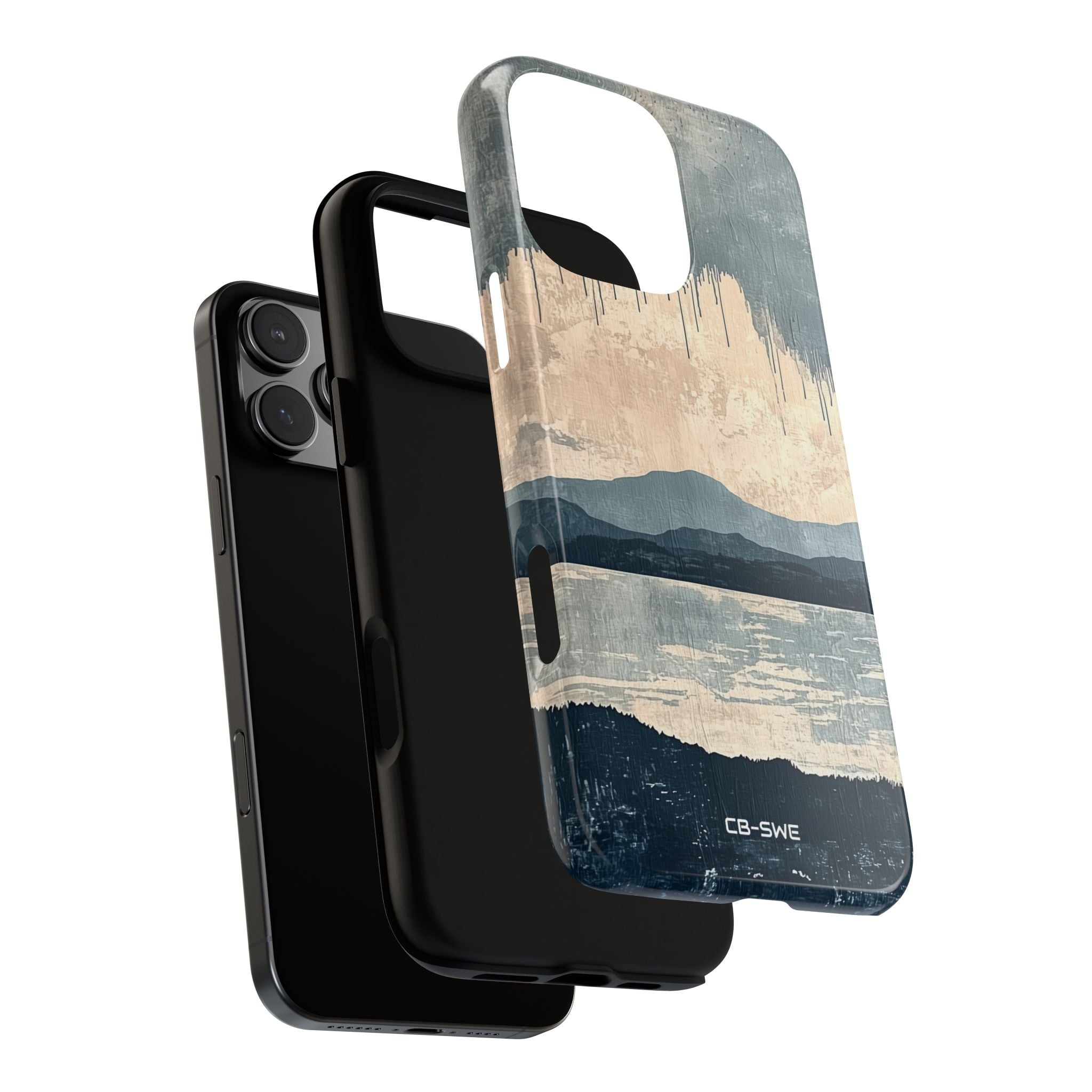 Water Mirrors Mountains - iPhone Case