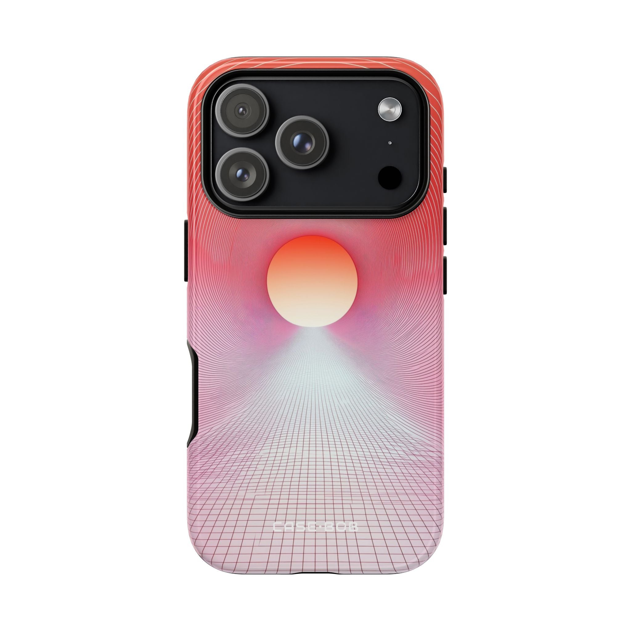 Orange Portal iPhone 17 Pro Case - Tough