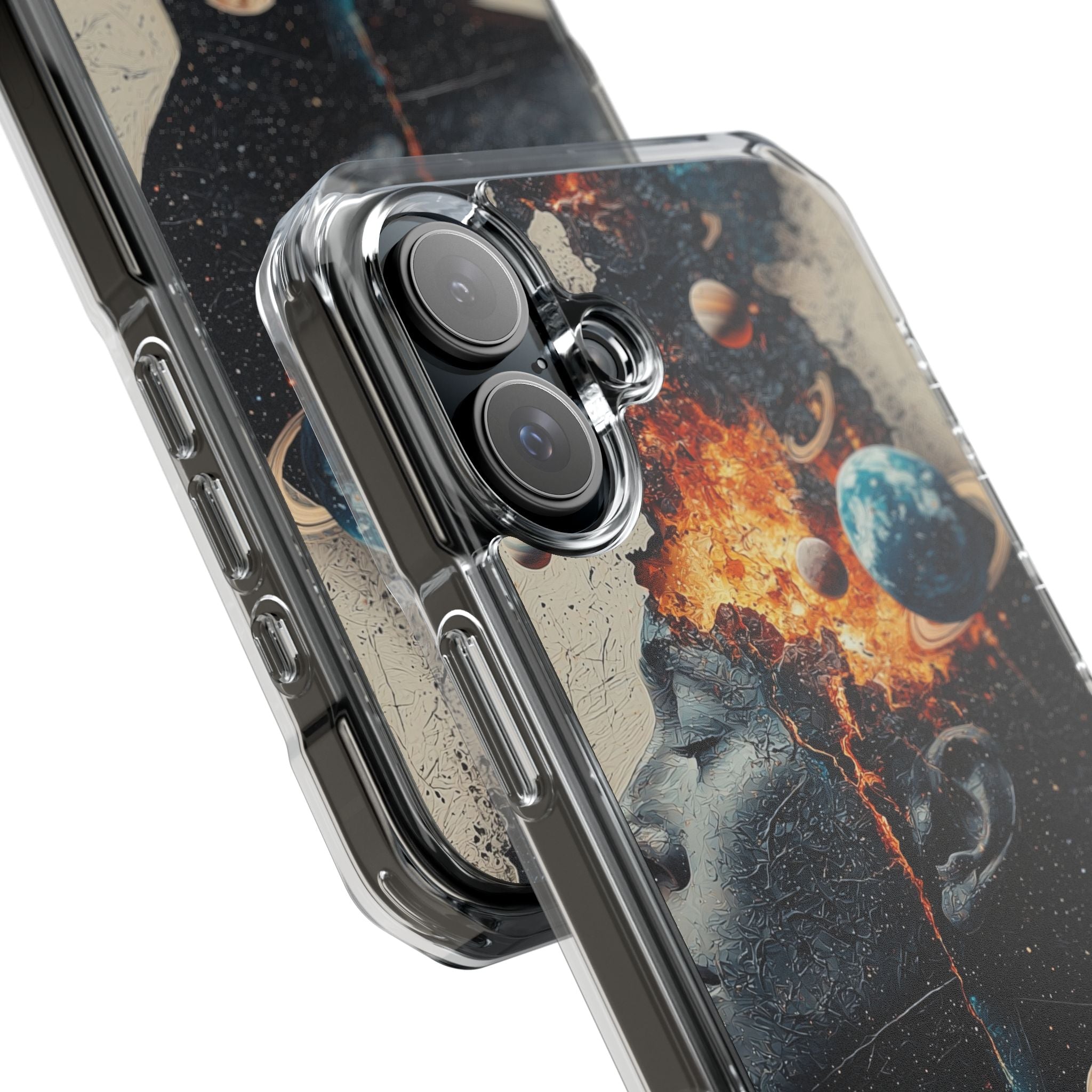 Cosmic Mind Erupts iPhone Case - Impact