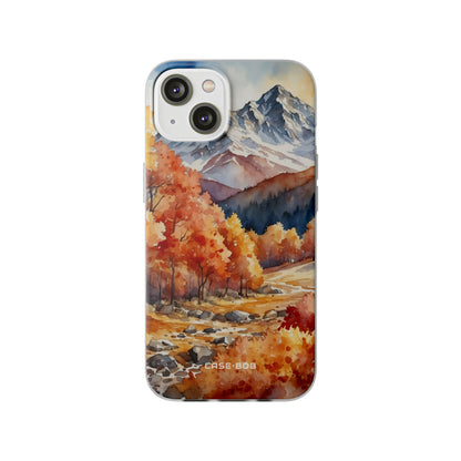 Snowcapped Radiance iPhone 14 Case - Soft