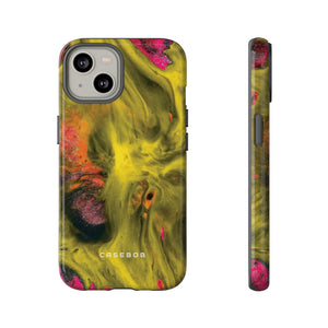 Yellow Ink Art - Protective Phone Case