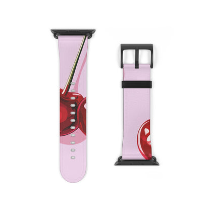 Glossy Cherry Glow - Watch Band