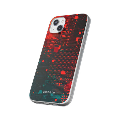 Grid Fusion iPhone 14 Plus Case - Soft