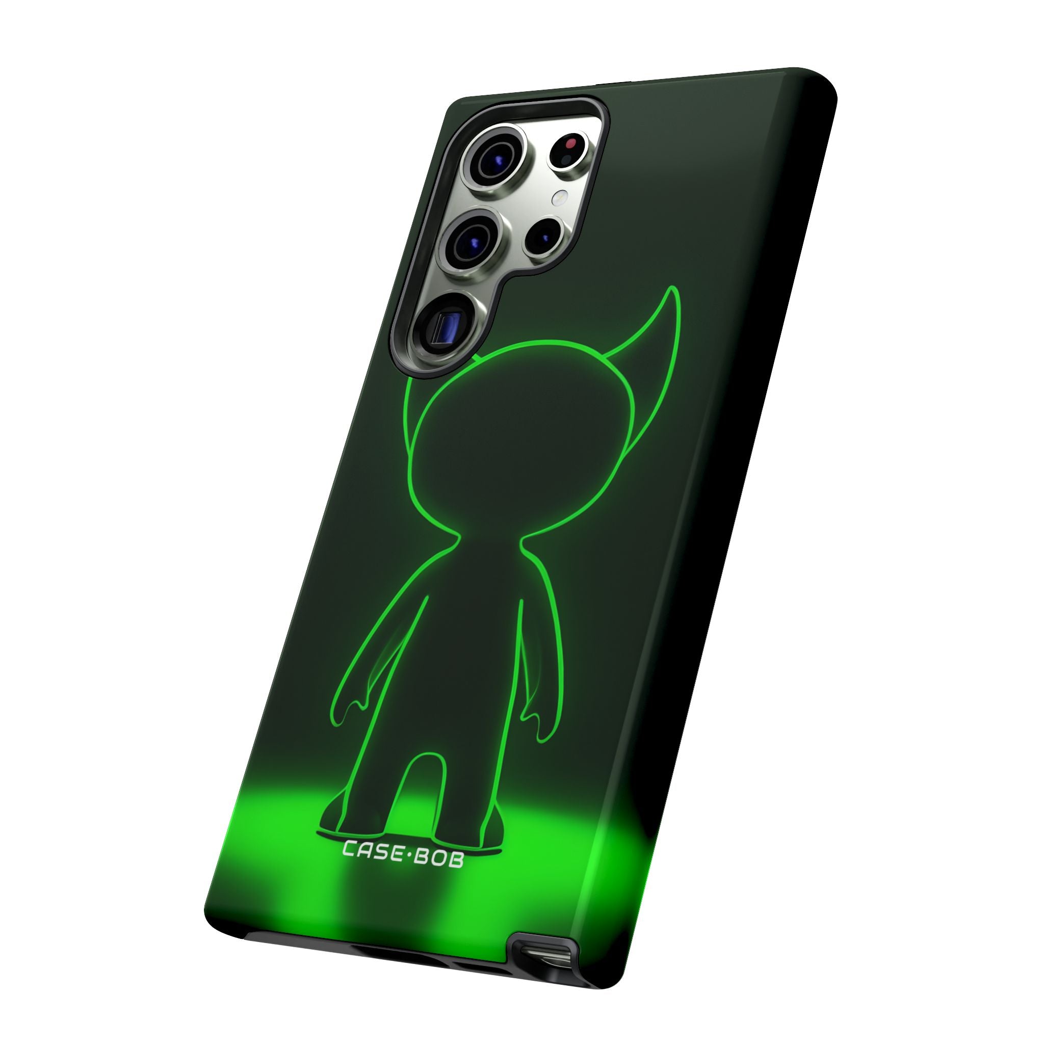 Neon Horned Glow Samsung S23 Ultra Case - Tough