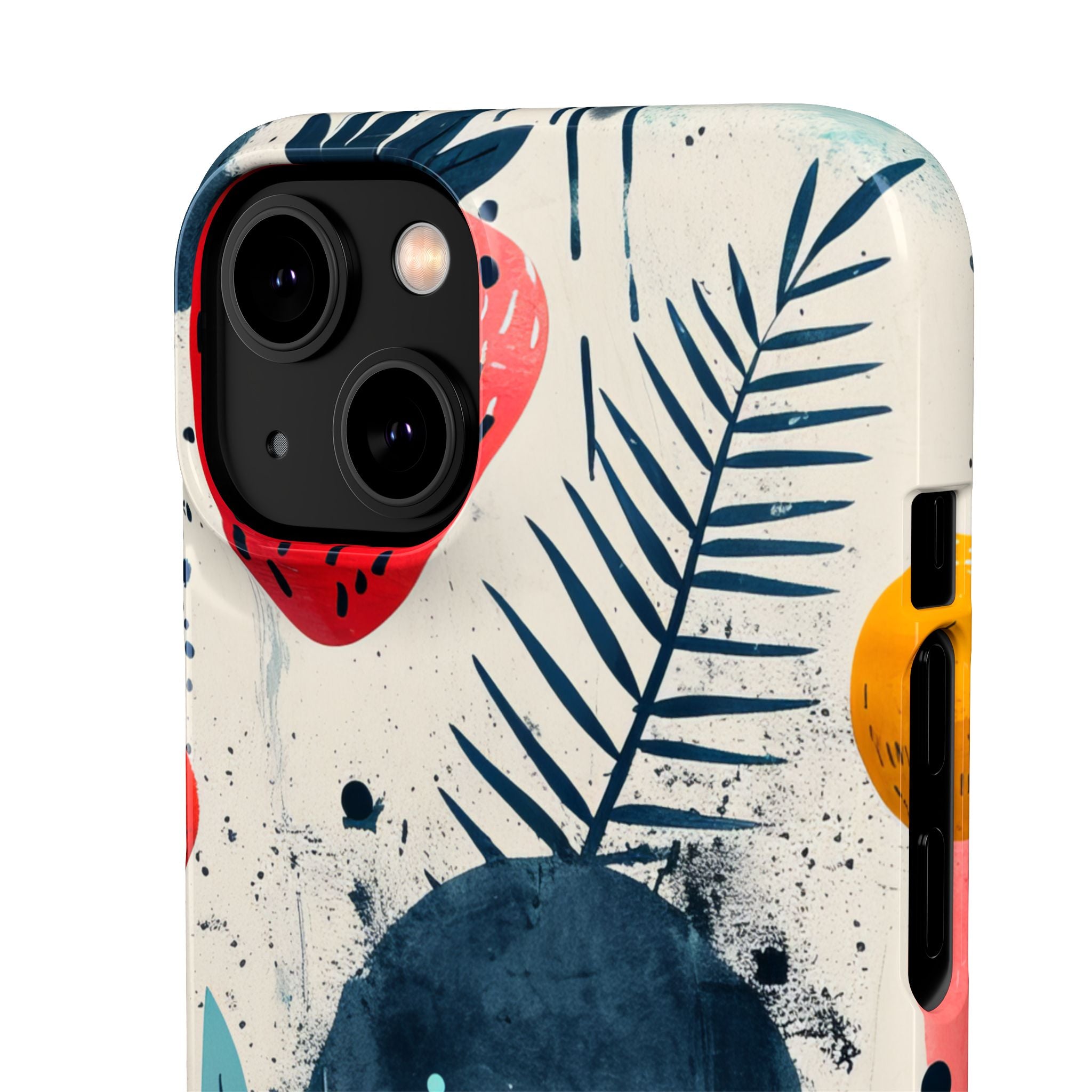 Vibrant Fruit Canvas - Slim iPhone 14 Phone Case