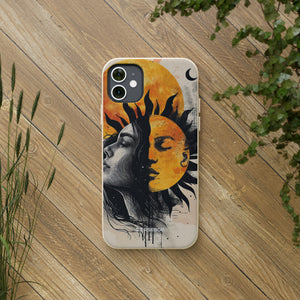 Sunlit Duality | Biodegradable Phone Case