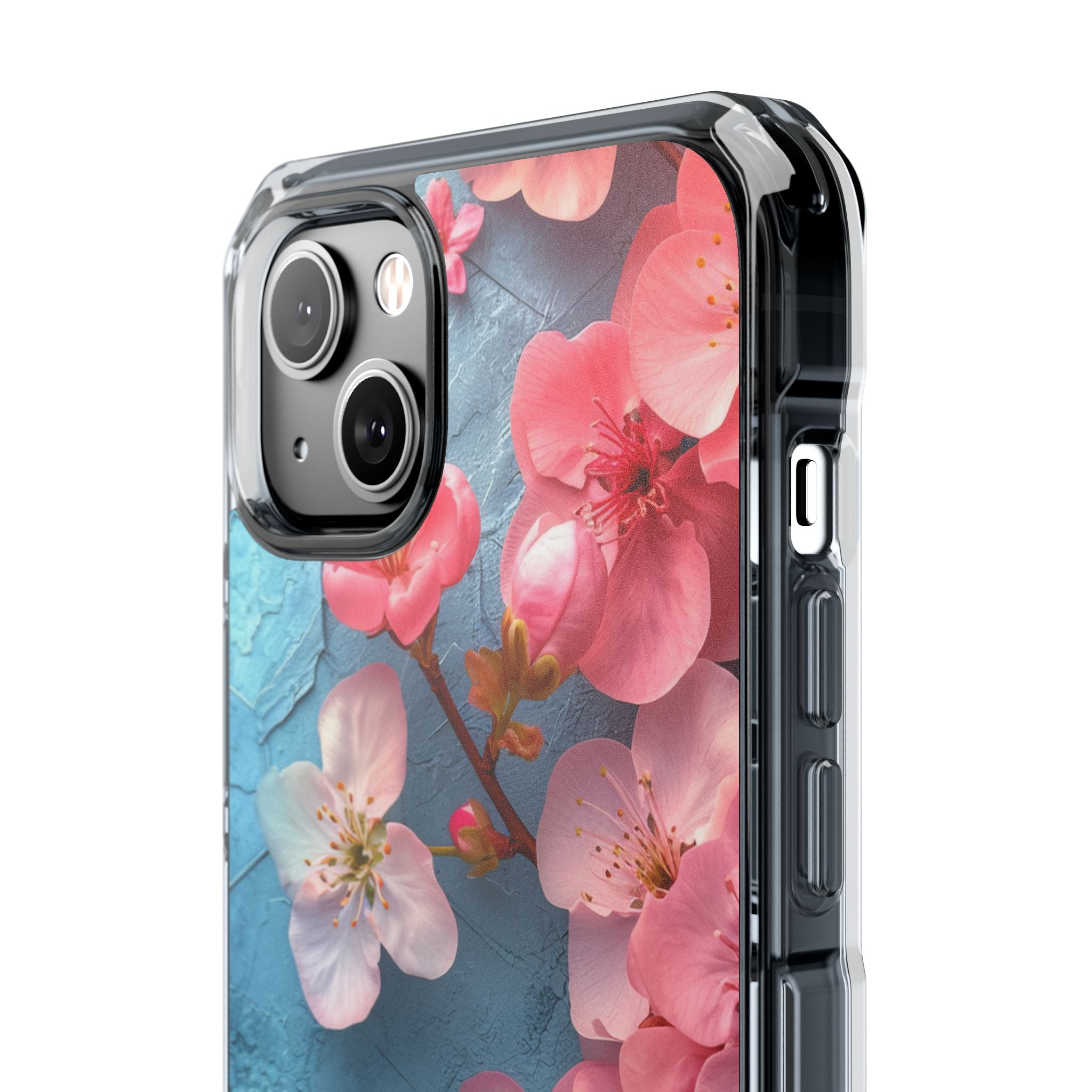 Blossom Serenity Case - Clear Impact iPhone 14 Phone Case