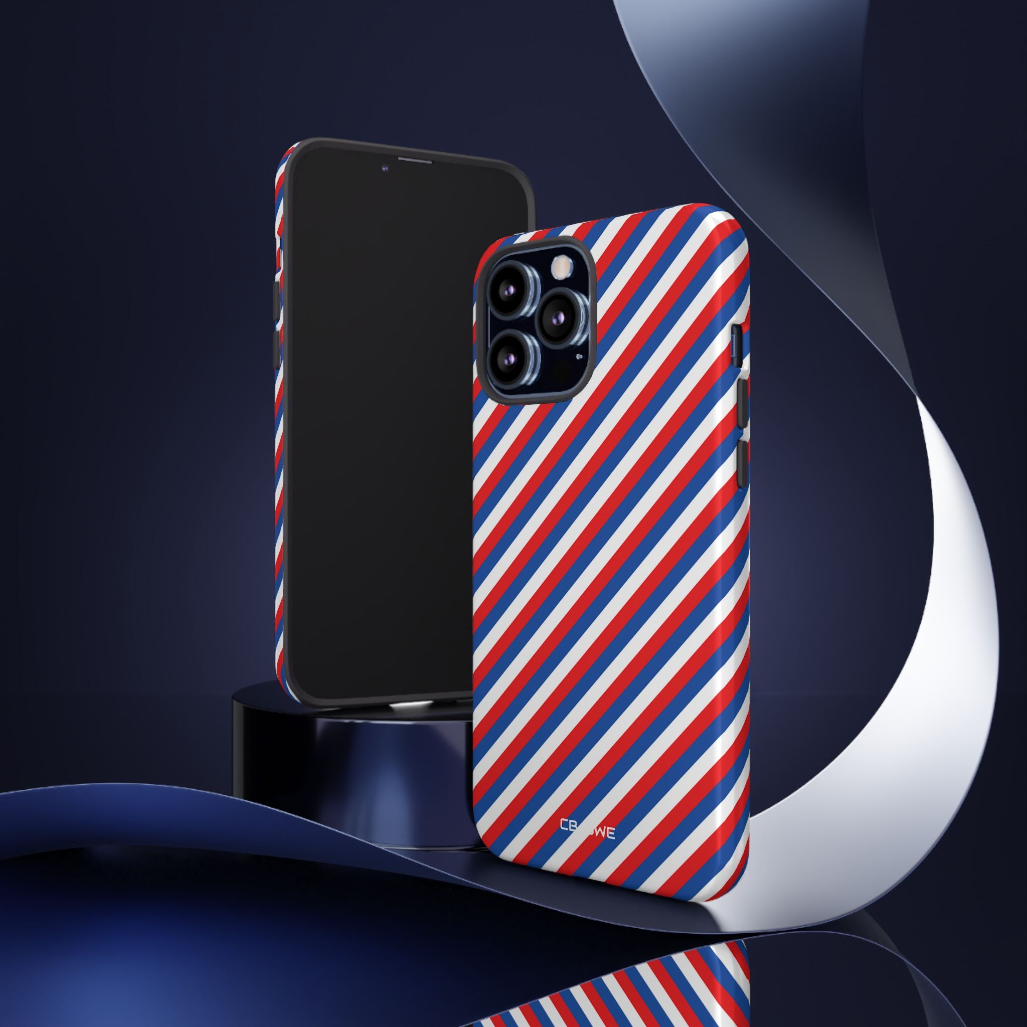 Striped Freedom Wave - iPhone Case