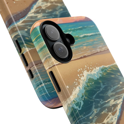 Seashells Kiss Shore - iPhone Case