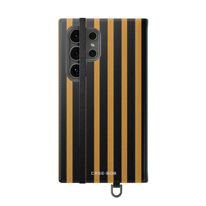 Golden Stripes - Samsung S24 Ultra Case - Wallet