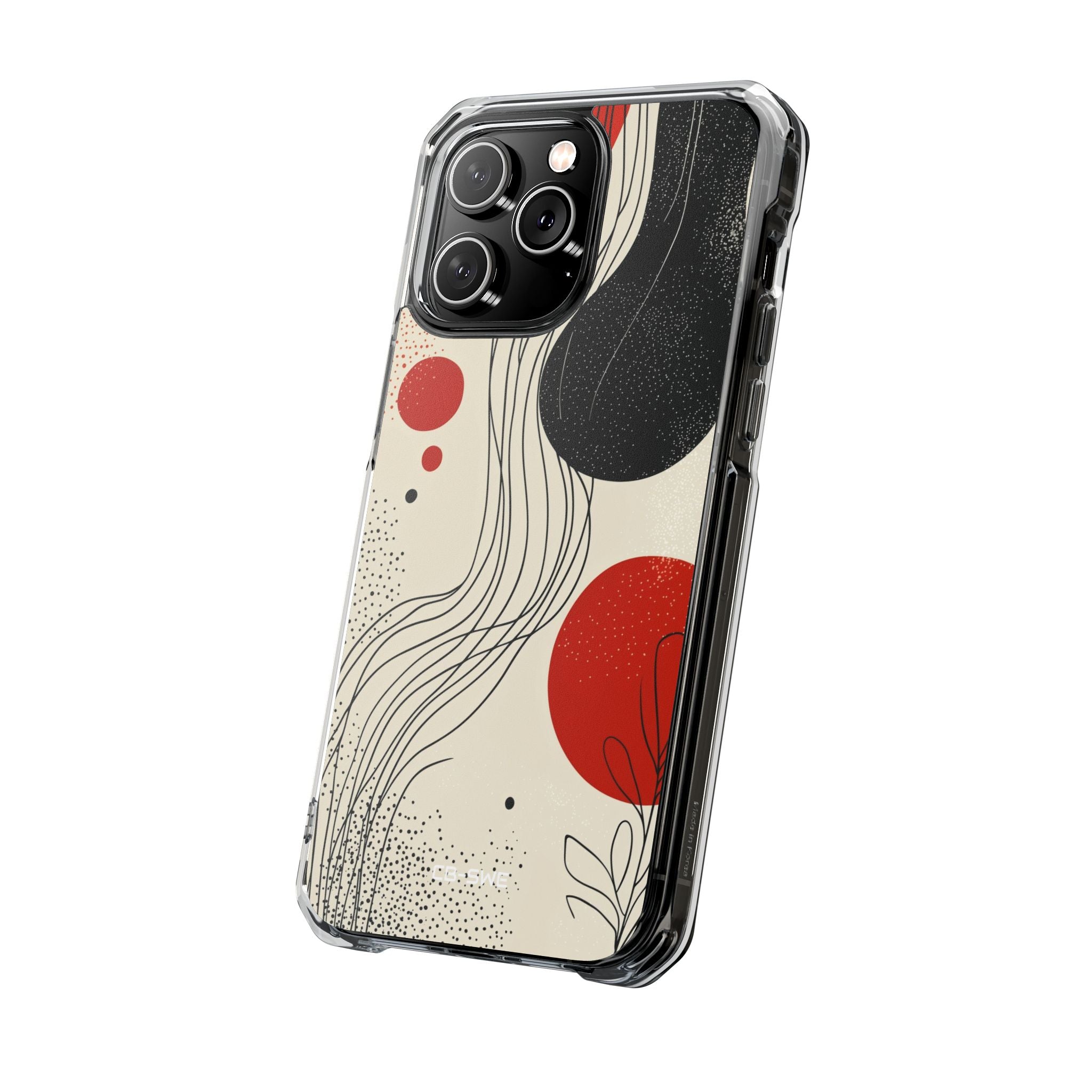 Waves Embrace Flora iPhone Case - Impact