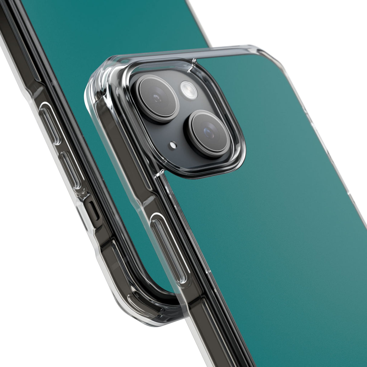 Teal | Phone Case for iPhone (Clear Impact Case - Magnetic)