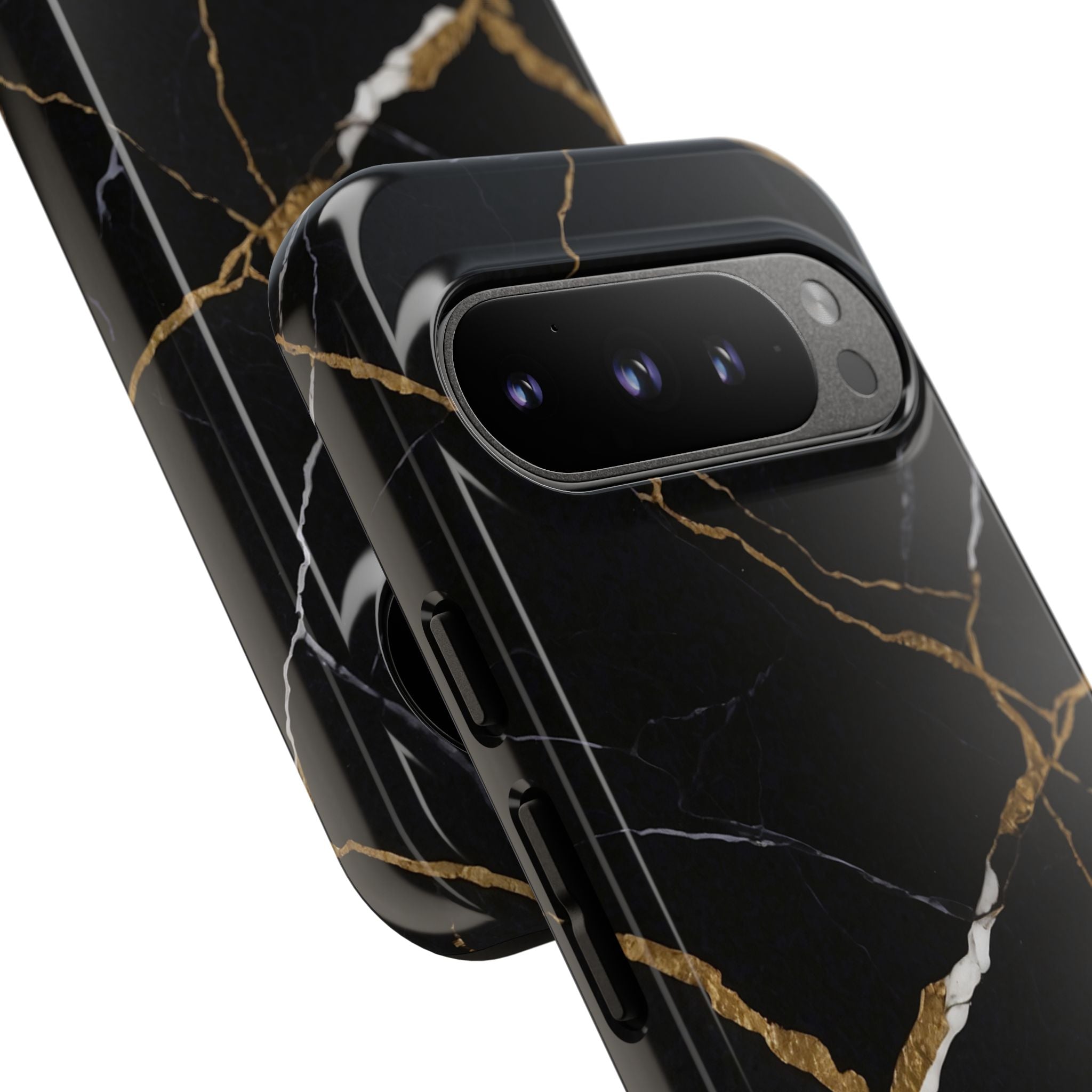 Golden Veins Emerge - Google Pixel Case