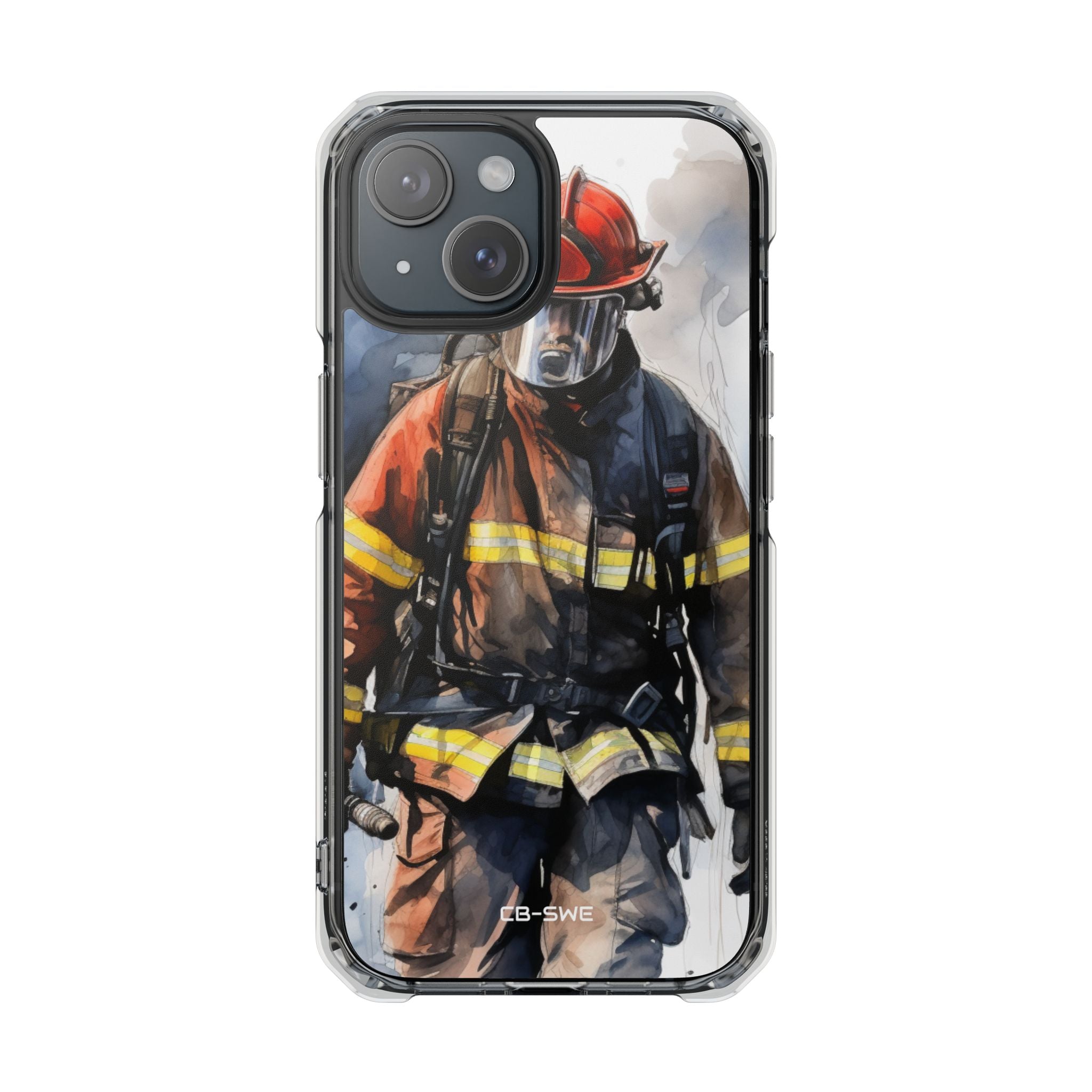 Firefighter In Motion iPhone Case - Impact