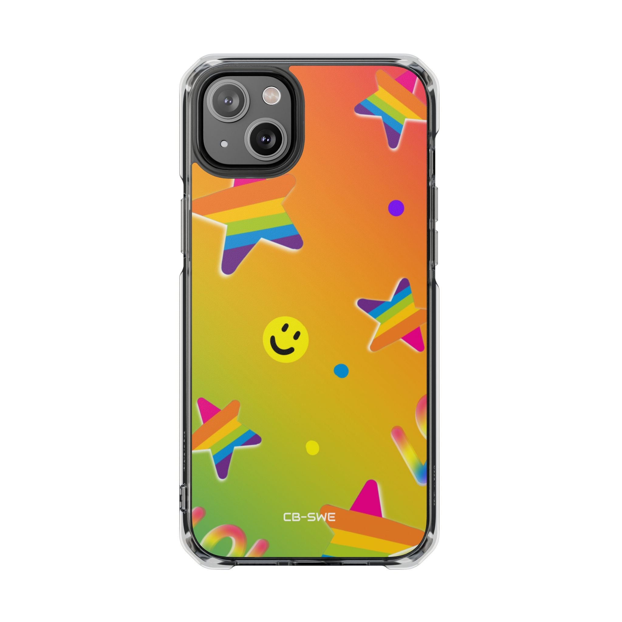 Vibrant Pop Whimsy iPhone Case - Impact