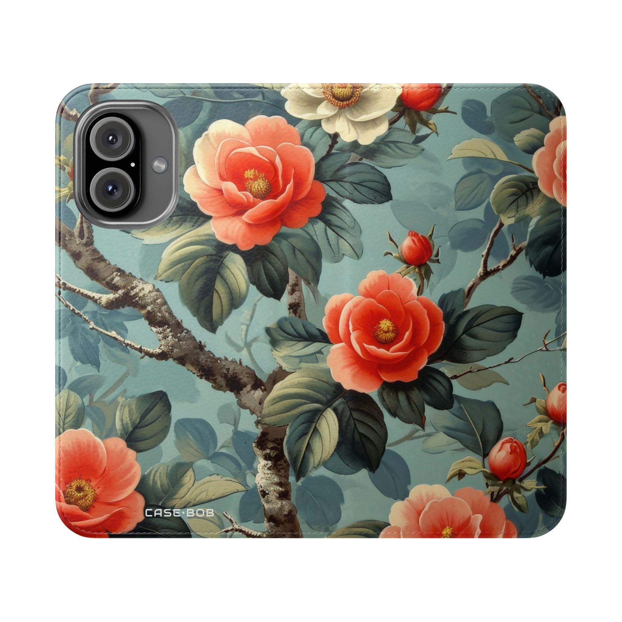 Pink Camellia - iPhone 16 Case - Lompakko