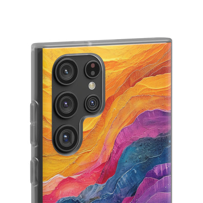 Vibrant Flow Samsung S22 Ultra Case - Soft