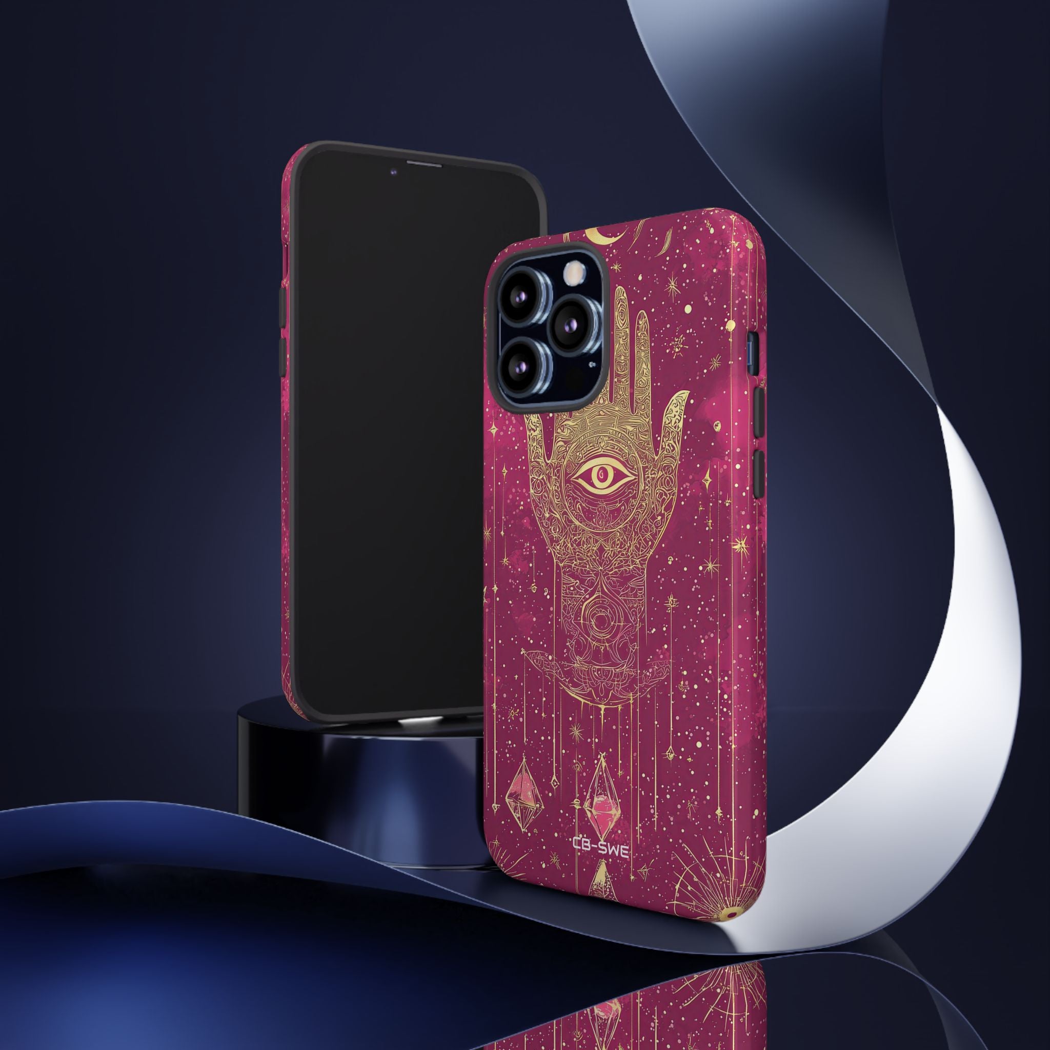 Mystical Hands Glowing - iPhone Case
