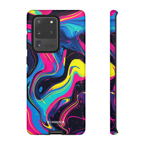 Pantone Neon Patterns | Phone Case for Samsung (Protective Case)