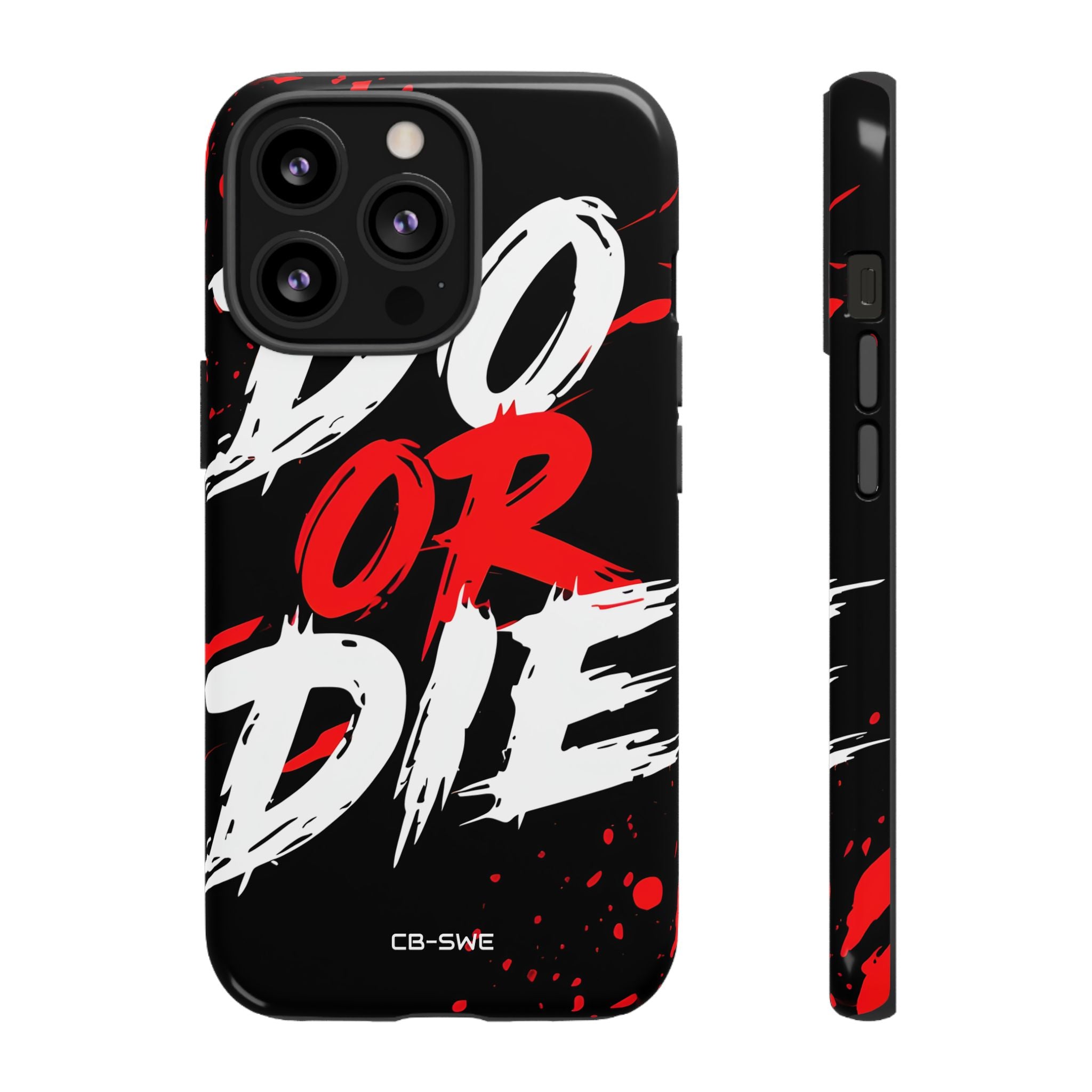 Intense Typography Contrast - iPhone Case