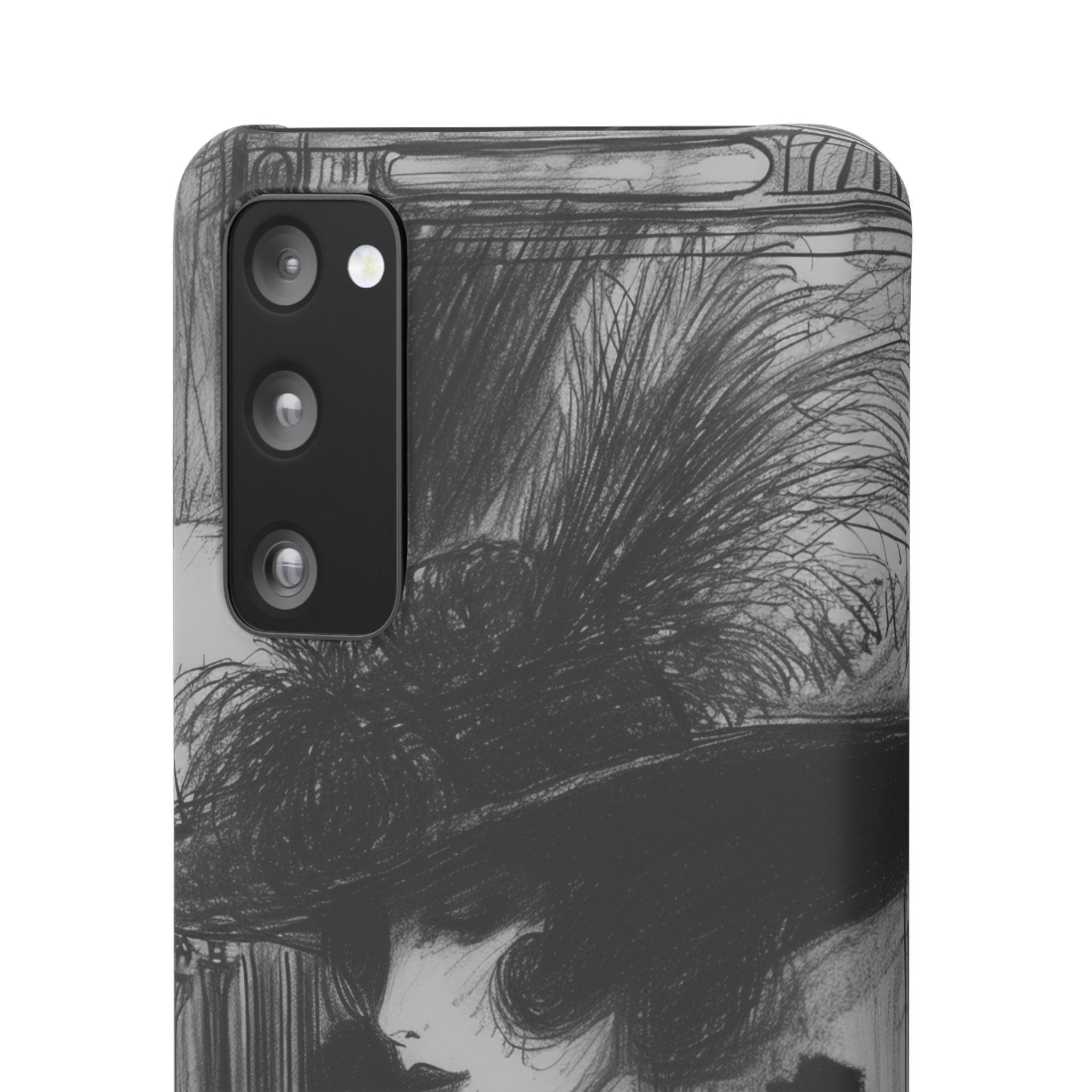 Timeless Elegance in Monochrome Samsung S20 - Slim Phone Case