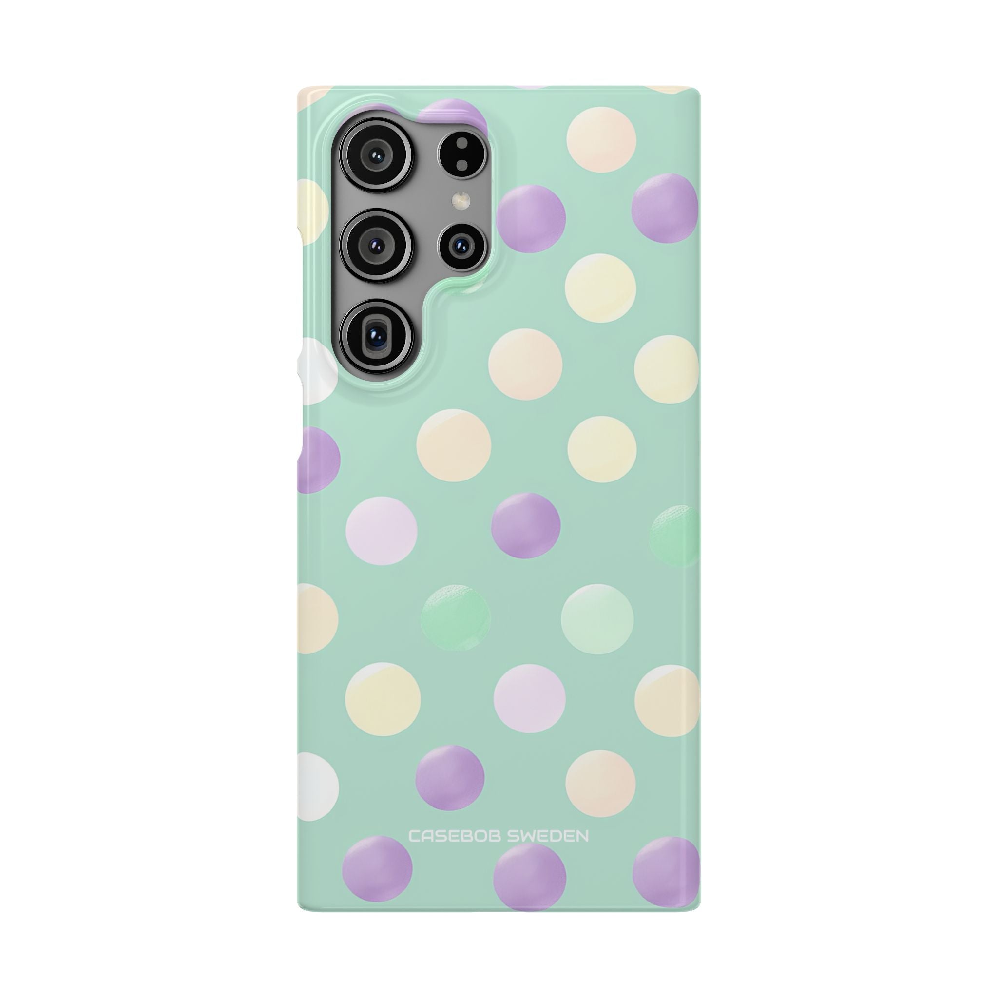 Pastel Polka Dots - Slim Samsung S23 Phone Case