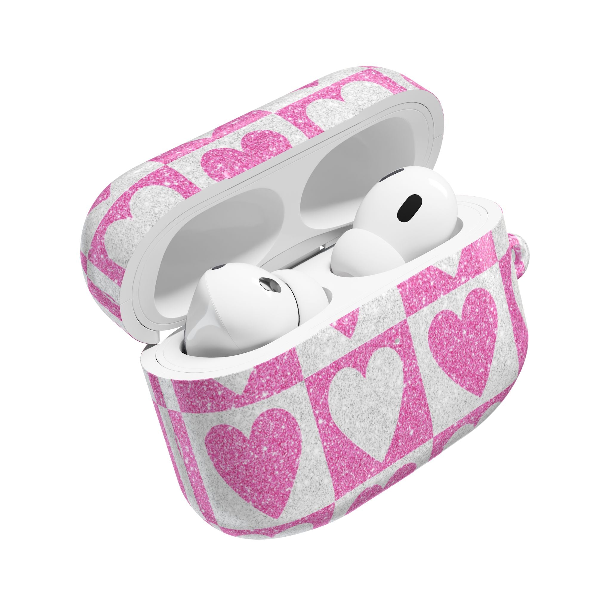 Glitter Heartgrid - AirPods Case