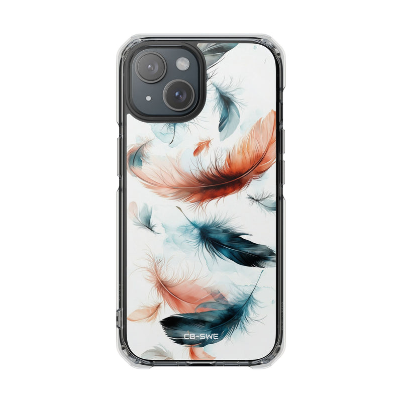 Feathers Drift Softly iPhone Case - Impact