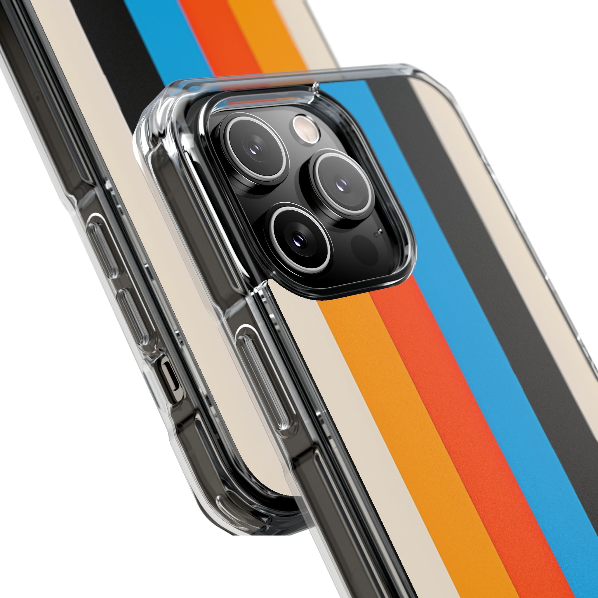 Vivid Stripe Harmony iPhone 14 Pro Max Case - Impact