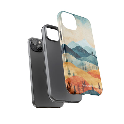 Moonlit Mountains iPhone 14 Plus Case - Tough