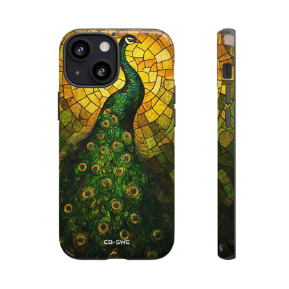 Peacock Spreads Light - iPhone Case