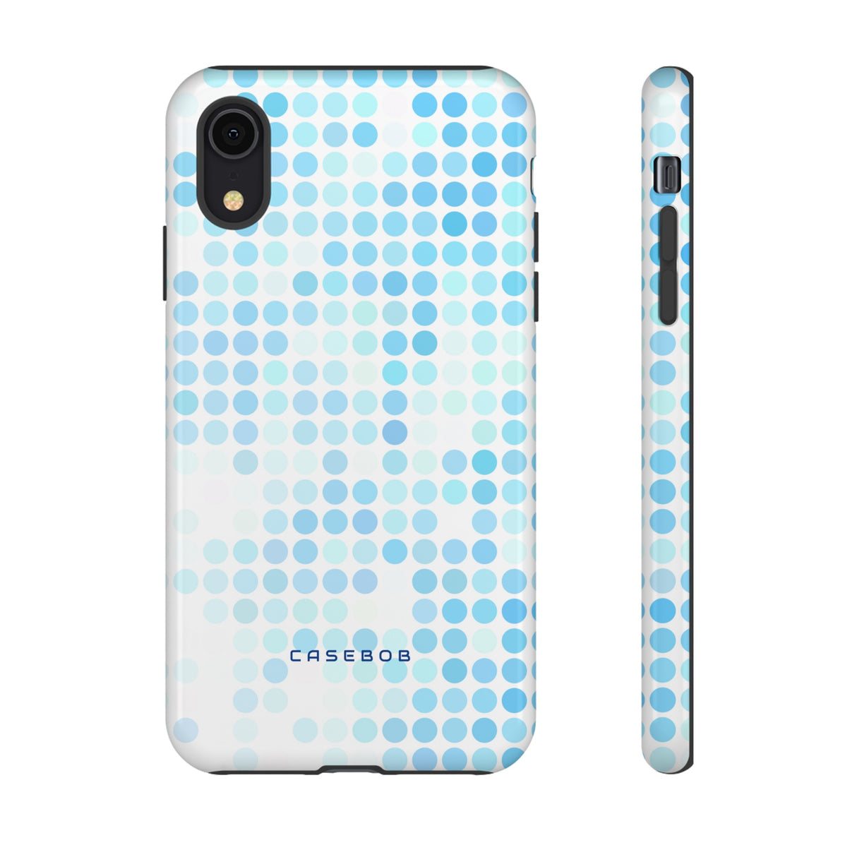 Blue Pixels - Protective Phone Case